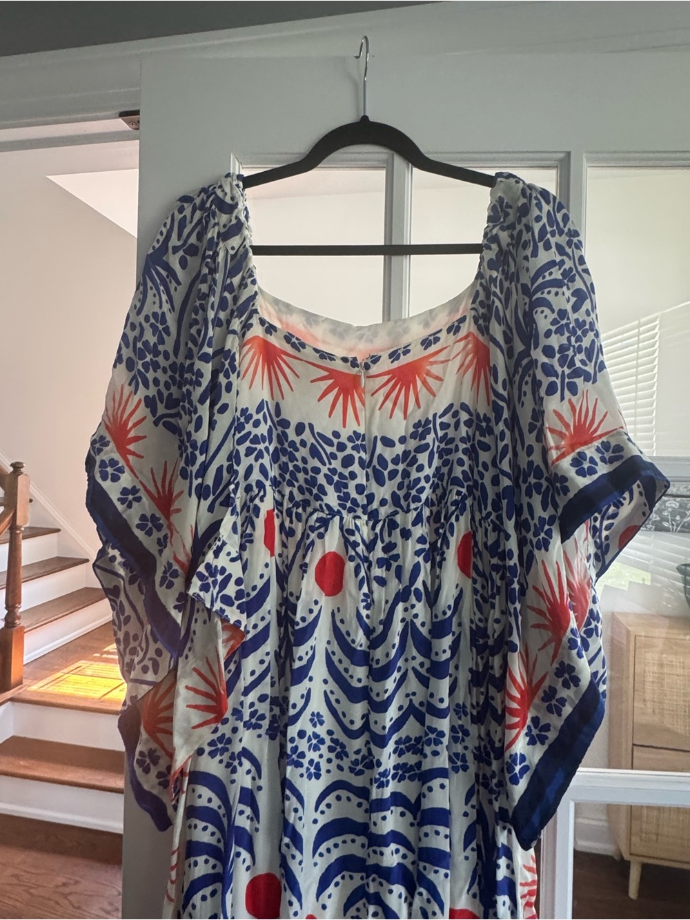 Farm Rio Squareneck Midi Dress - Picture 9 of 10